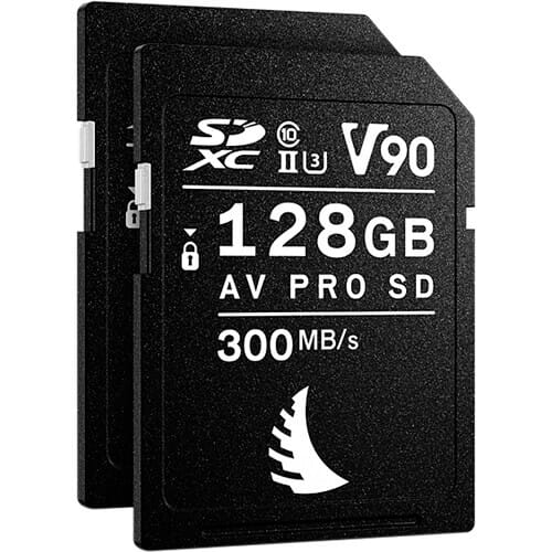 Match Pack Angelbird Panasonic S1H SD 128GB - 2 PACK