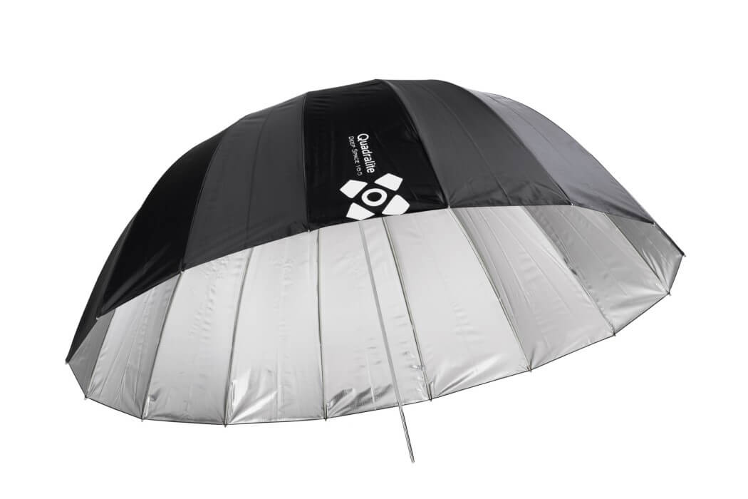 Parasol Quadralite Deep Space 165 - srebrny