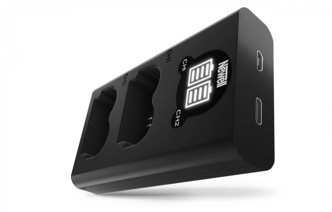 Ładowarka dwukanałowa Newell DL-USB-C do akumulatorów NP-W235