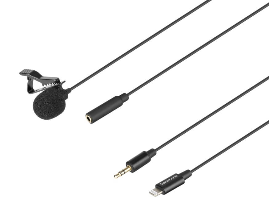 Mikrofon krawatowy Saramonic LavMicro U1A ze złączem Lightning