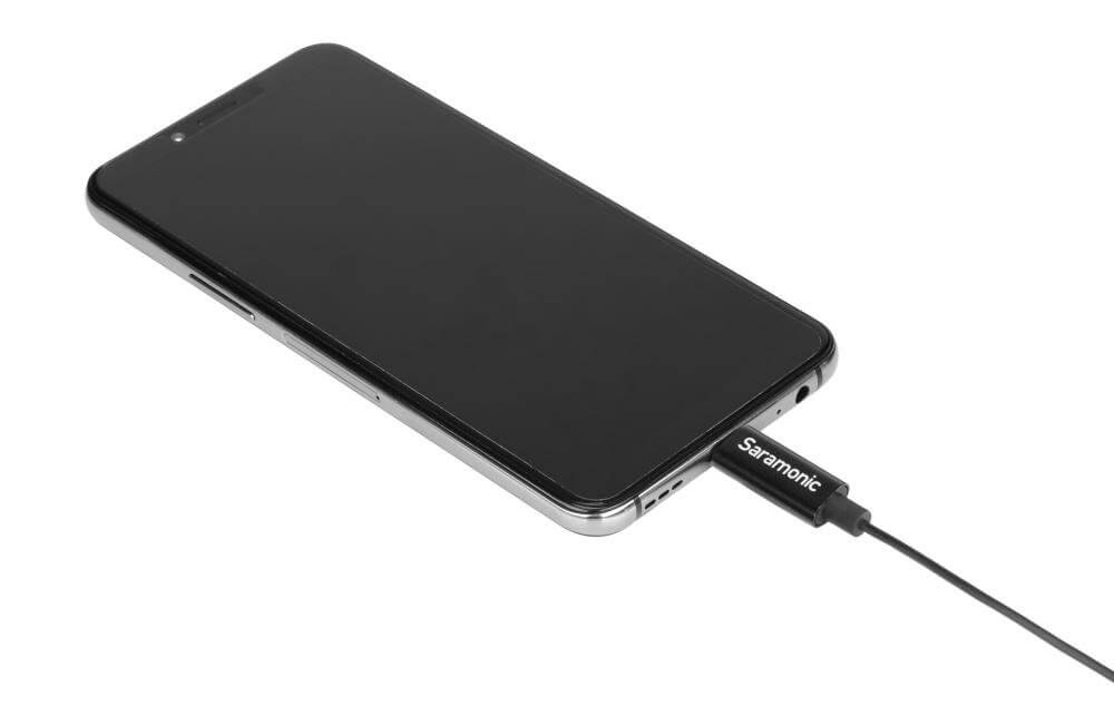 Mikrofon krawatowy Saramonic LavMicro U3B ze złączem USB-C
