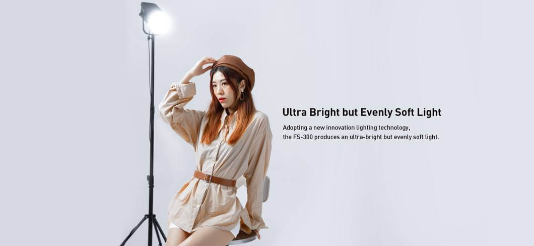 Lampa Nanlite FS-300 LED Daylight Spot Light