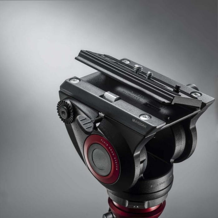 Statyw Manfrotto 755CX3 Carbon + głowica MVH500AH Pro Video