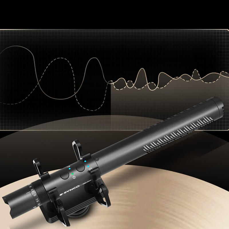 Mikrofon shotgun Synco D30 - superkardioidalny kierunkowy