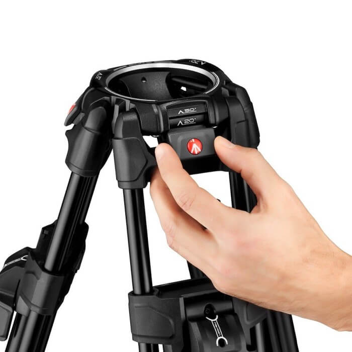 Statyw video Manfrotto 645 Twin Fast Alu MVTTWINFA