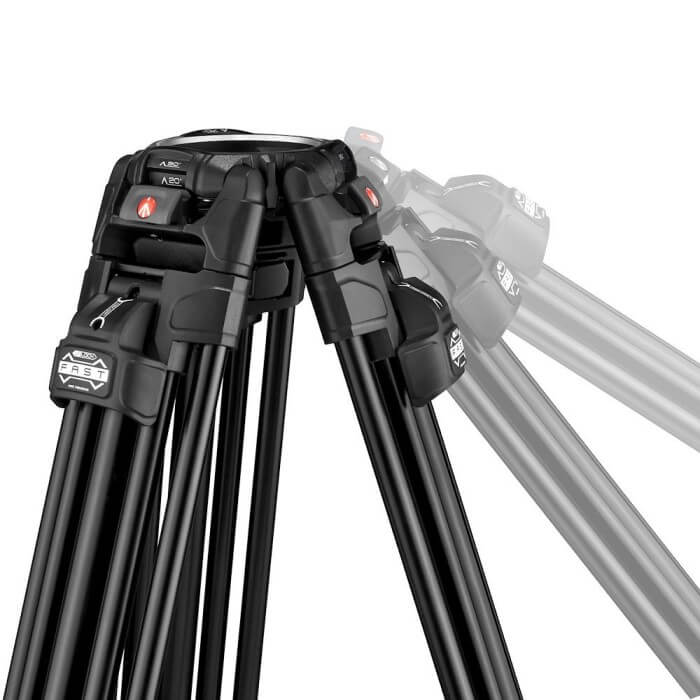 Statyw video Manfrotto 645 Twin Fast Alu MVTTWINFA