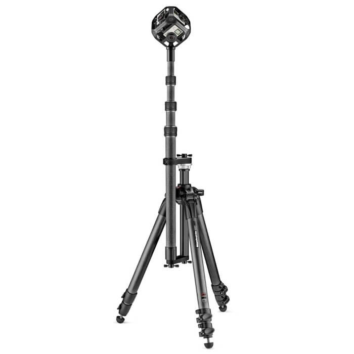 Statyw Manfrotto MTCFVR VR 360 z gniazdem na wysięgnik
