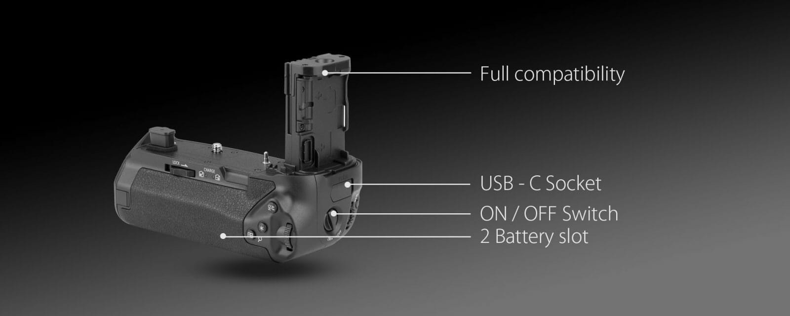 Battery Pack Newell BG-E22 do Canon