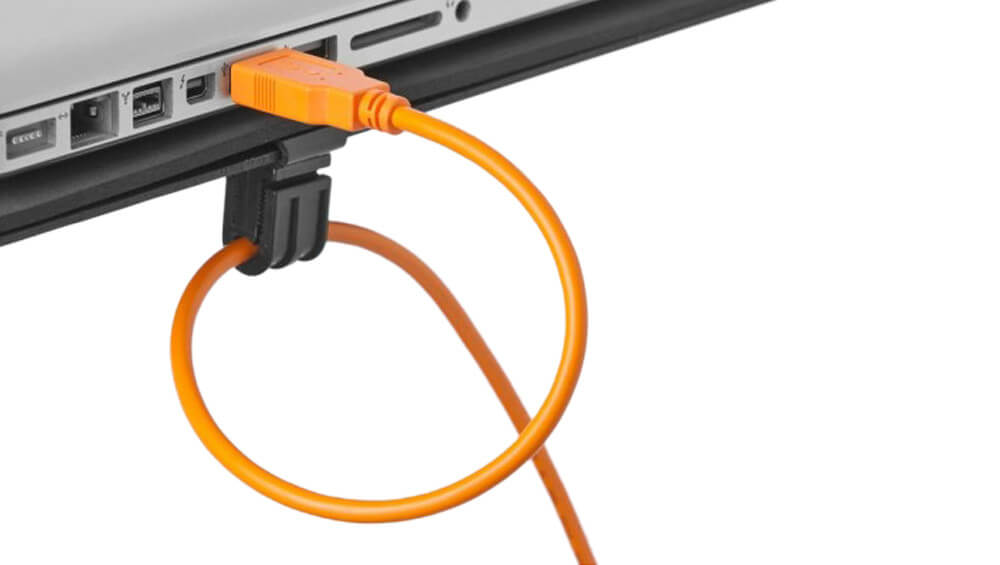 Zestaw uchwytu kabla Tether Tools JerkStopper Tethering Kit - Flat Mount