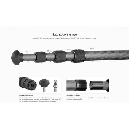 Statyw Leofoto LM Series LM-324CL