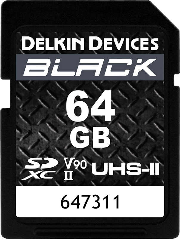 Karta pamięci Delkin SD BLACK Rugged UHS-II V90 R300/W250 64GB