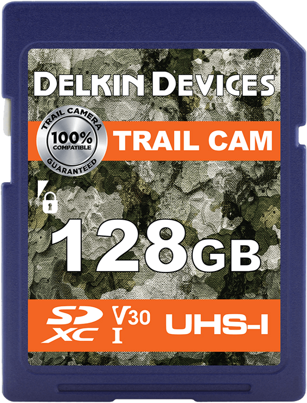 Karta pamięci Delkin Trail Cam SDHC V10 R100/W30 128 GB