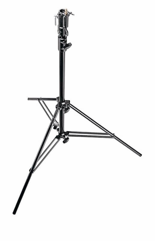 statyw oświetleniowy manfrotto 008bu cine - aluminiowy czarny