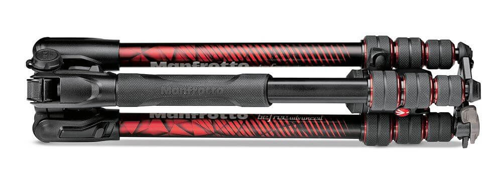 Statyw fotograficzny Manfrotto Befree Advanced Twist MKBFRTA4RD-BH - czerwony