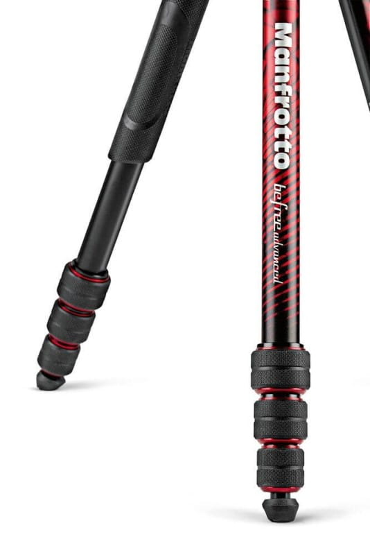 Statyw fotograficzny Manfrotto Befree Advanced Twist MKBFRTA4RD-BH - czerwony
