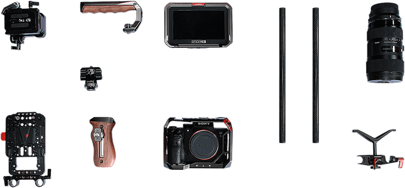Zestaw klatki operatorskiej SmallRig SA0005 New Design Handheld Kit for A7 III/A7R III