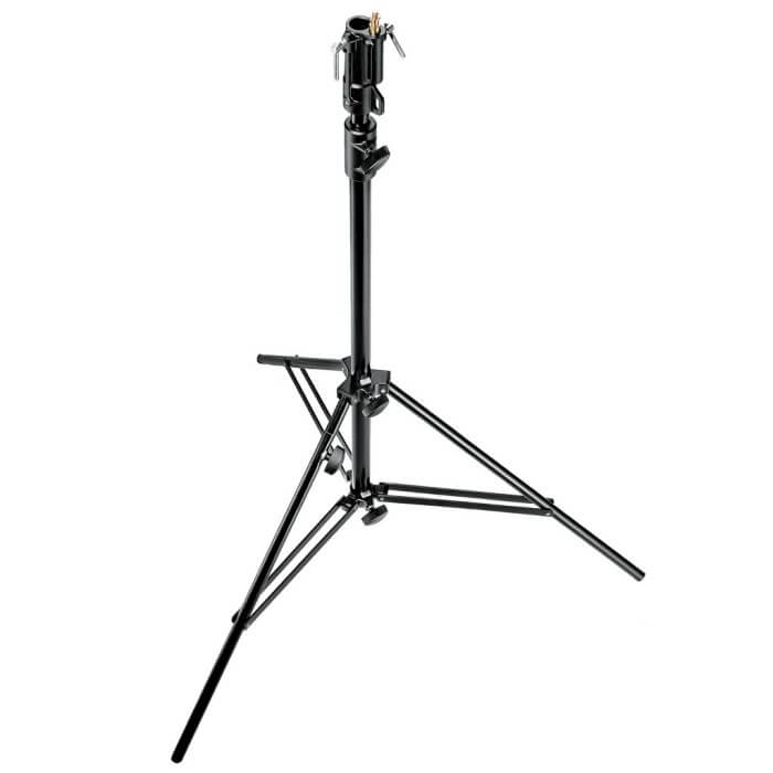 statyw oświetleniowy manfrotto 008bsu cine - stalowy czarny