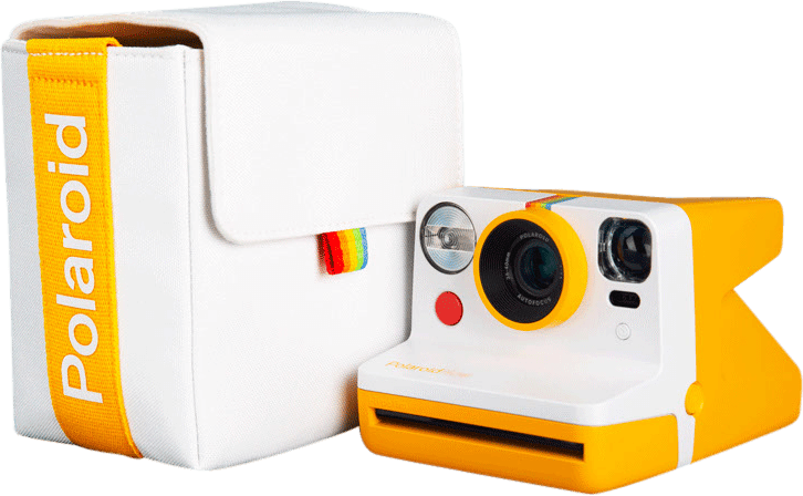 Torba Polaroid Now Bag White & Yellow