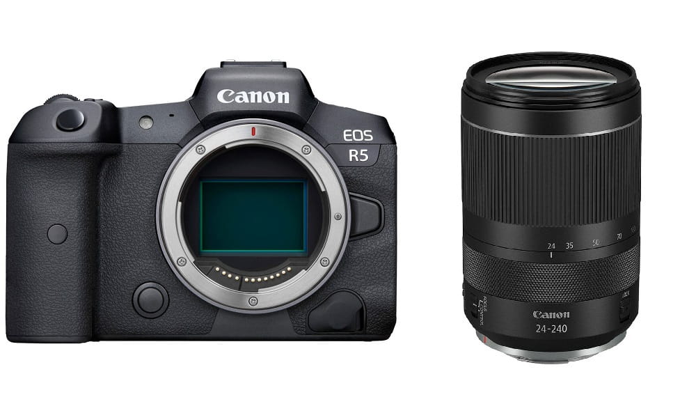 Aparat Canon EOS R5 + RF 24-240mm F4-6.3 IS USM