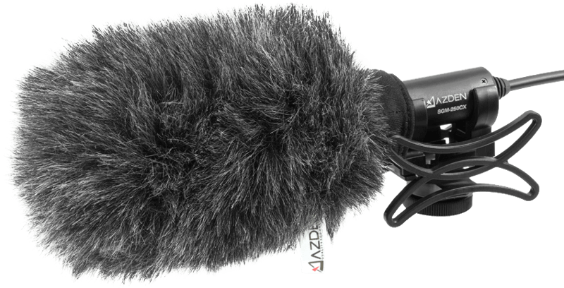 Osłona przeciwwietrzna Azden FURRY WINDSHIELD FOR SGM-250CX