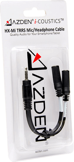 Kabel Azden Adapter Cable Smartphones&Tablets HX-MI