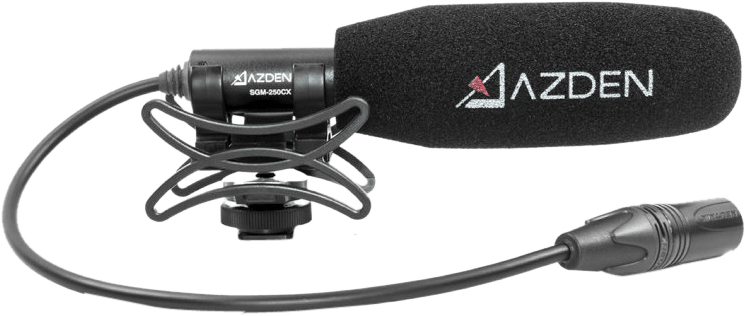 Mikrofon Shotgun Azden Pro XLR Out Shotgun Microphone SGM-250Cx