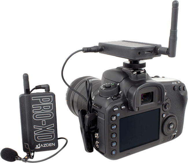 Bezprzewodowy zestaw mikrofonowy Azden Wireless Microphone Pro-XD