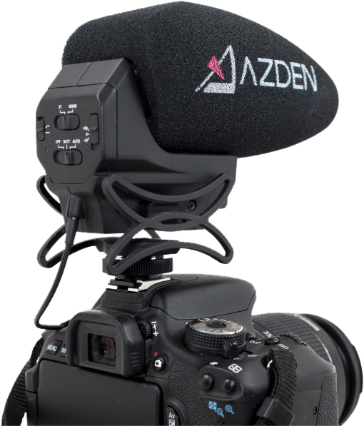Mikrofon Shotgun Azden DSLR Video Microphone SMX-30 Stereo & Mono