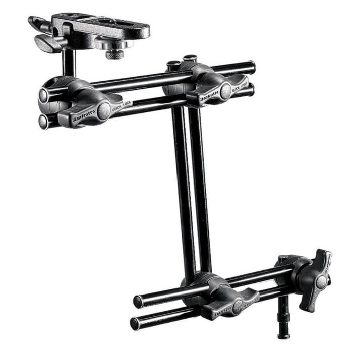 Ramię łamane podwójne Manfrotto 396B-3 + uchwyt 143BKT