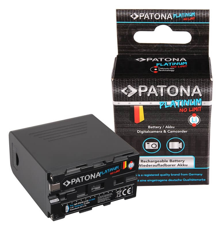 Akumulator PATONA PLATINIUM NP-F LCD USB