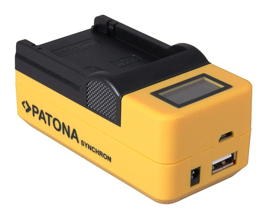 Ładowarka synchron PATONA DO PENTAX D LI109, DLI109 Z WYŚWIETLACZEM LCD, USB
