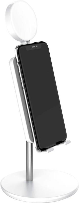 Uchwyt Digipower Shine Phone holder with 3" ring light
