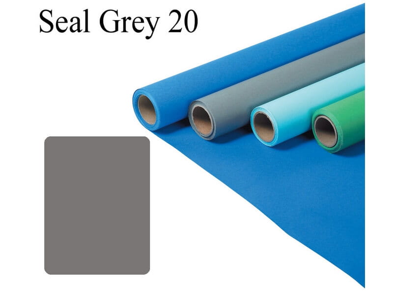 Tło papierowe FOMEI 1,35X11M SEAL GREY