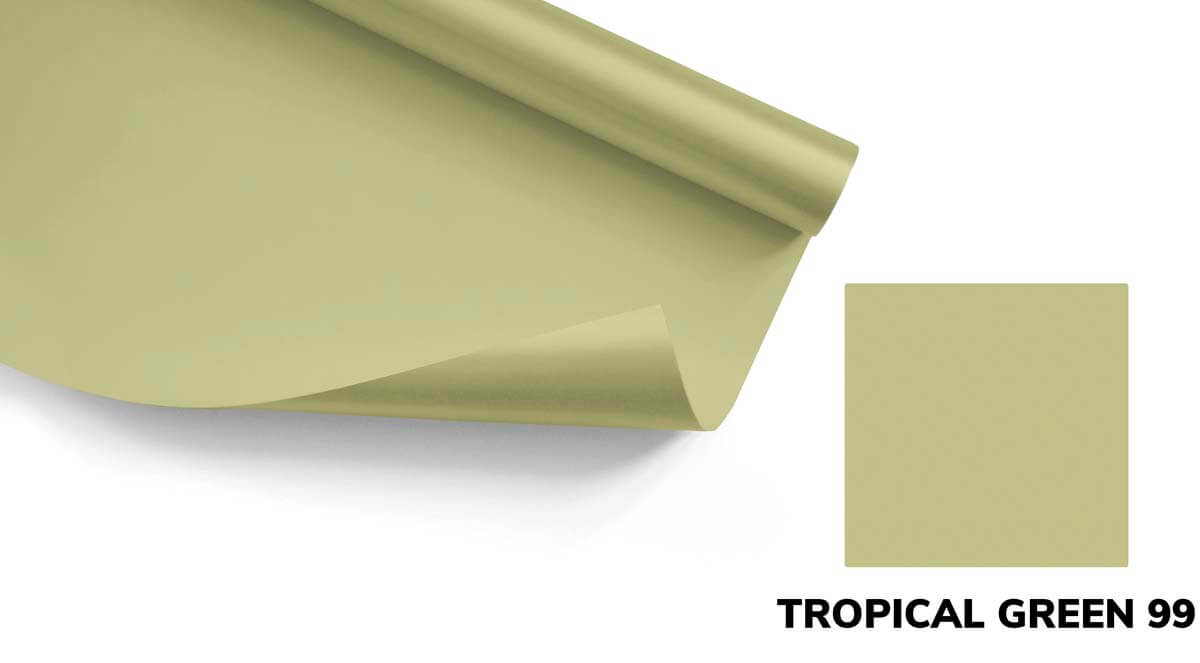Tło papierowe FOMEI 1,35X11M TROPICAL GREEN
