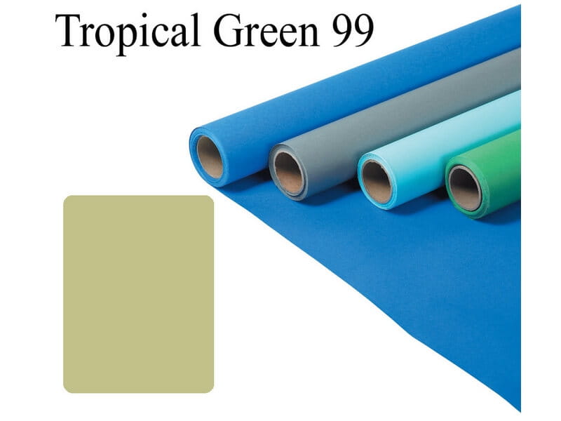 Tło papierowe FOMEI 1,35X11M TROPICAL GREEN
