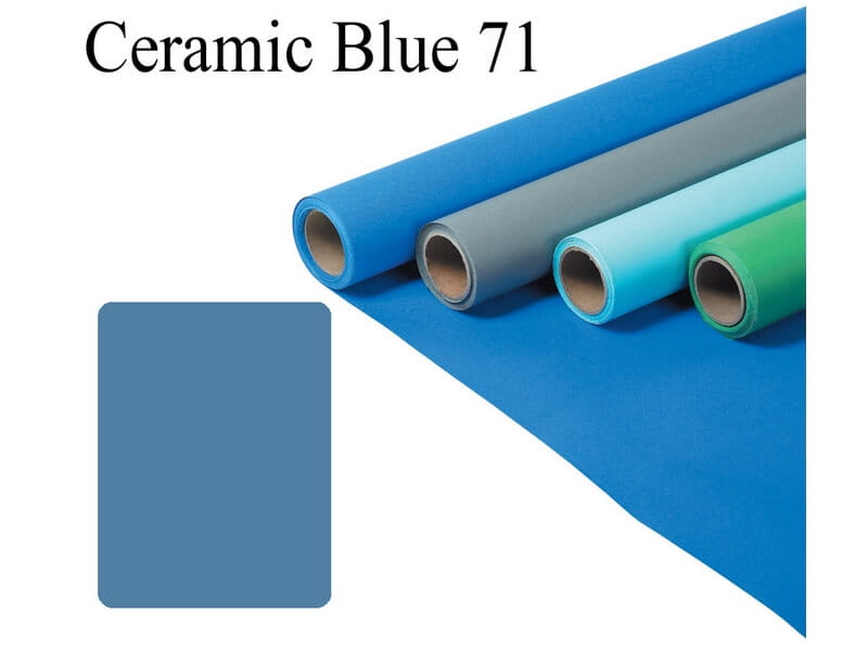 Tło papierowe FOMEI 1,35X11M CERAMIC BLUE