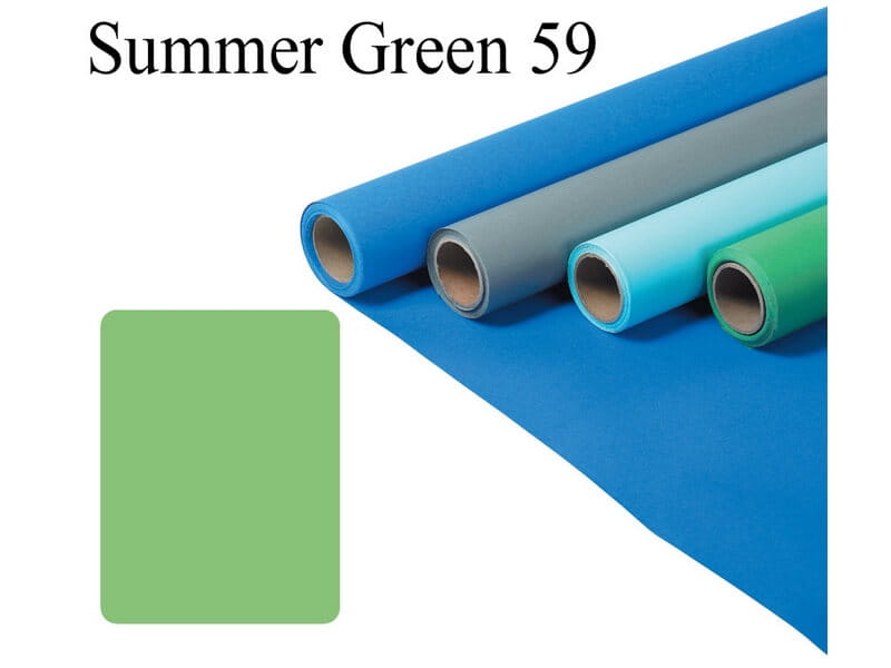 Tło papierowe FOMEI 1,35X11M SUMMER GREEN