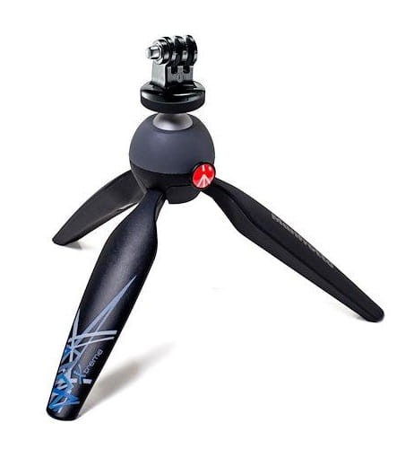 Mini statyw Manfrotto PIXI Xtreme Mini MKPIXIEX-BK  z adapterem do GoPro