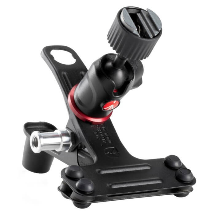 Klamra sprężynowa Manfrotto 175F-2 Spring Clamp z głowicą kulową i zimną stopką