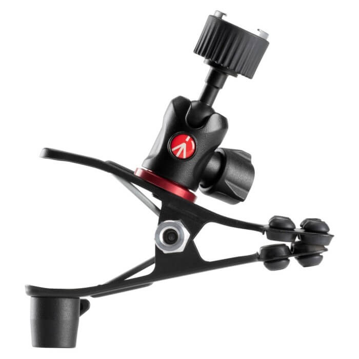 Klamra sprężynowa Manfrotto 175F-2 Spring Clamp z głowicą kulową i zimną stopką