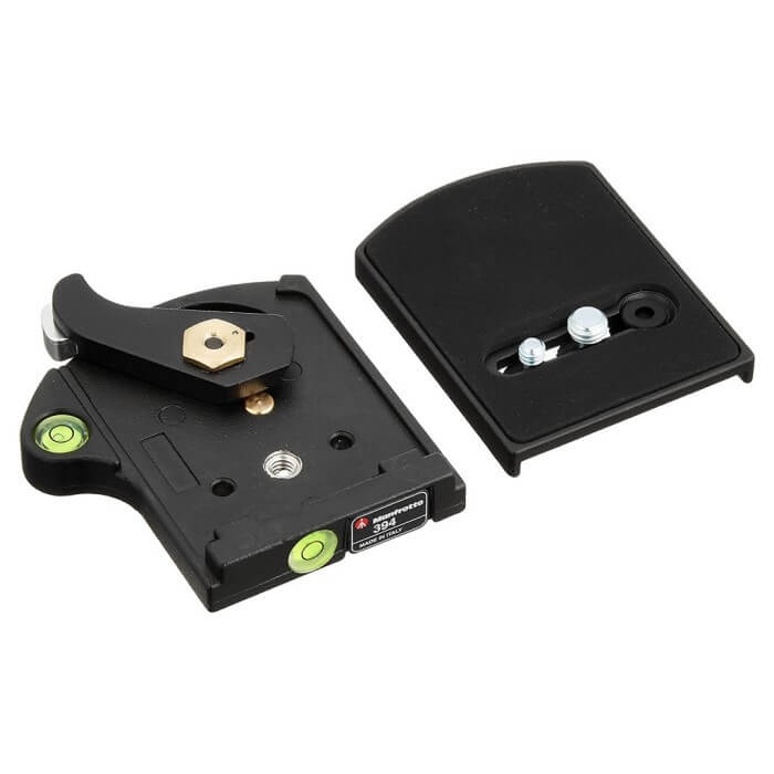 Adapter Manfrotto 394 z poziomicami do płytek 410PL