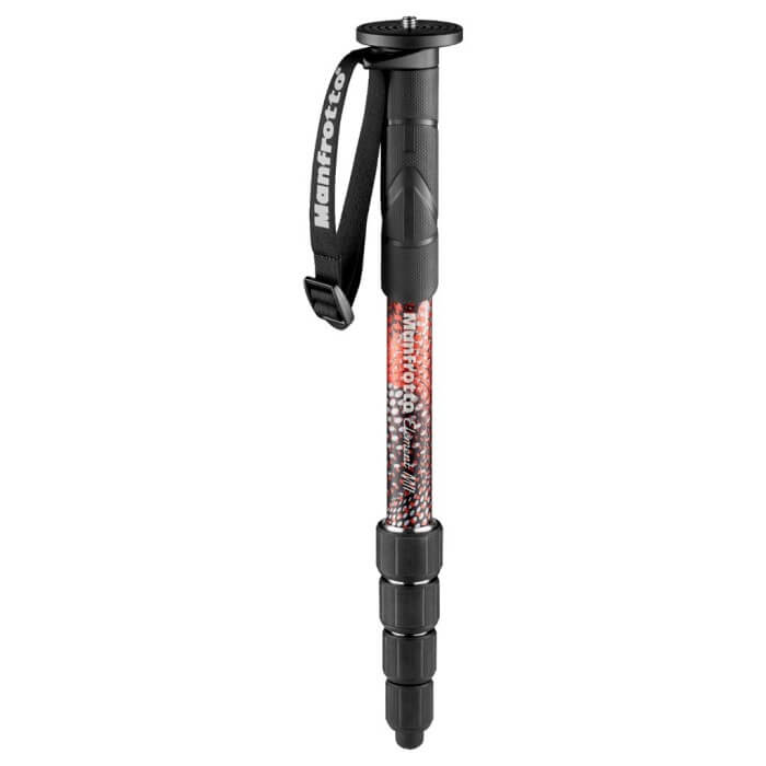 Monopod Manfrotto Element MII Alu - czerwony