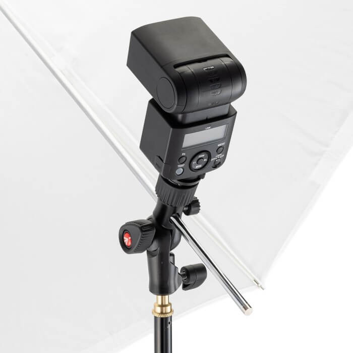 Przegub na systemową lampę błyskową Manfrotto MLH1HS-2