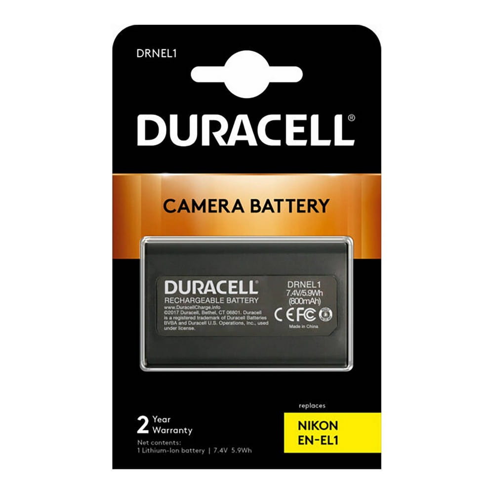 akumulator duracell drnel1 zamiennik nikon en-el1
