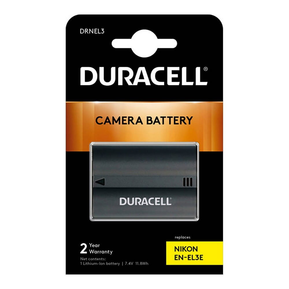 akumulator duracell drnel3 zamiennik nikon en-el3, en-el3a i en