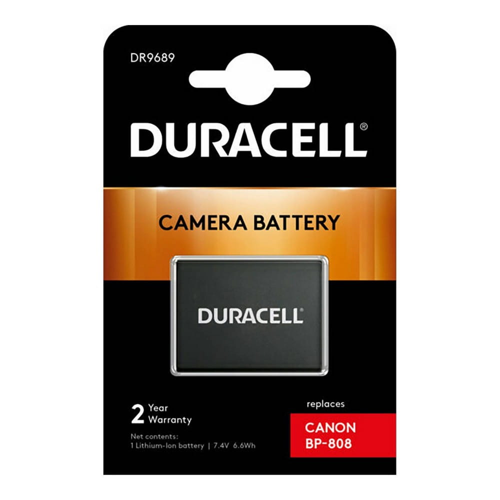 akumulator duracell dr9689 zamiennik canon bp-808