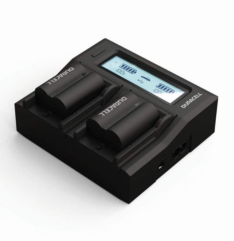 podwójna ładowarka duracell drp6116 do panasonic cga-s006