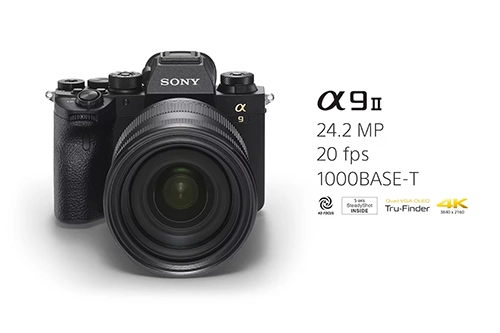 Przegląd specyfikacji aparatu Sony A9 II